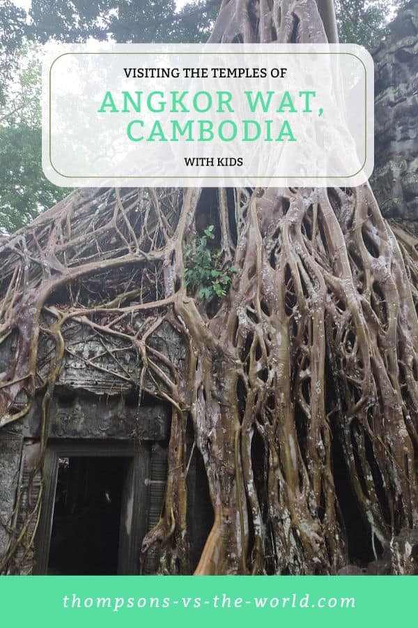If you're planning a visit to Angkor Wat with kids then make sure you read this post for all the info you need!